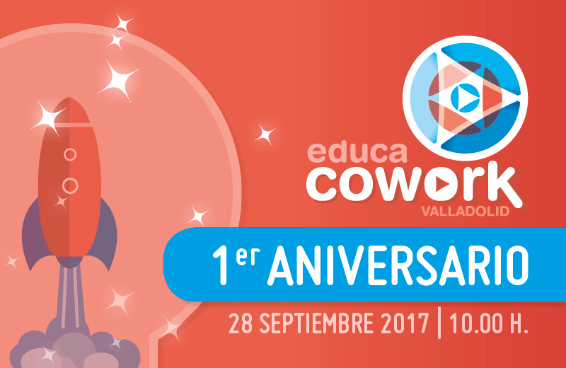 Primer aniversario de Educa Cowork en Valladolid